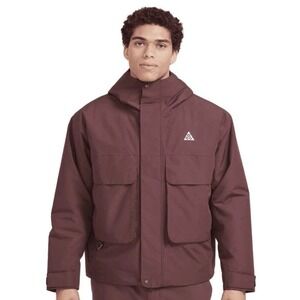 NIKE ACG PrimaLoft Skull Peak Storm-FIT Jacket‎ Mens XL Burgundy FV8681-652